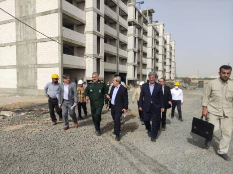 راه اندازی ۱۴۸ واحد مسکن کارکنان سپاه در اهواز