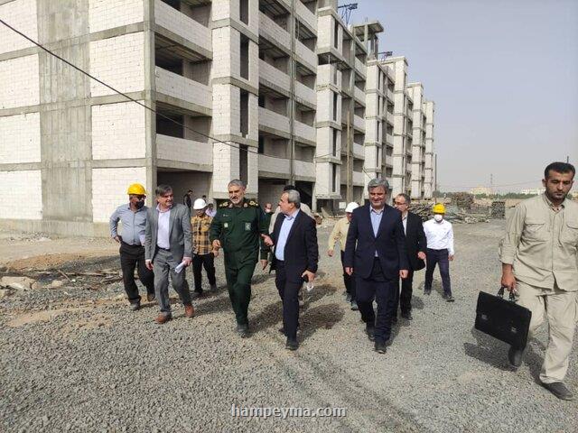 راه اندازی ۱۴۸ واحد مسکن کارکنان سپاه در اهواز