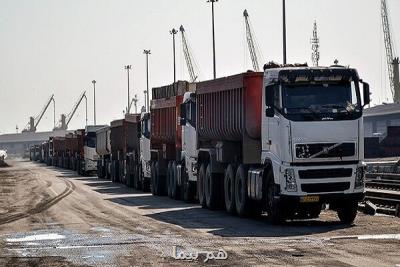 حمل ۴ میلیون تن کالای اساسی در جاده ها از آغاز سال تا کنون