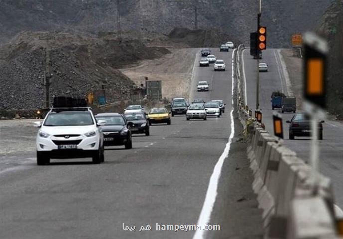 ترافیک سنگین در آزادراه قزوین –کرج