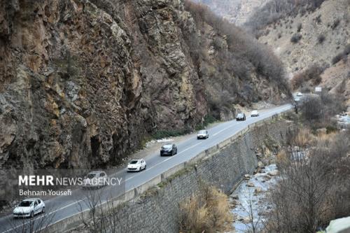 ممنوعیت ساعتی تردد از چالوس و آزاد راه تهران - شمال