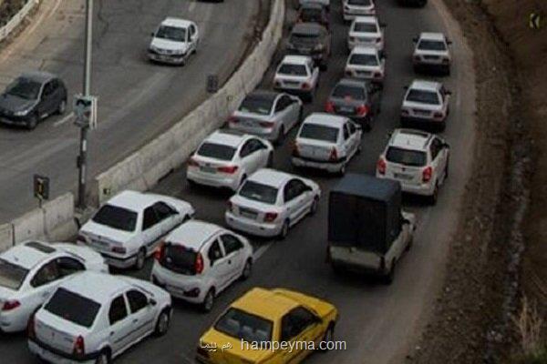 ترافیک سنگین باردیگر میهمان چالوس شد