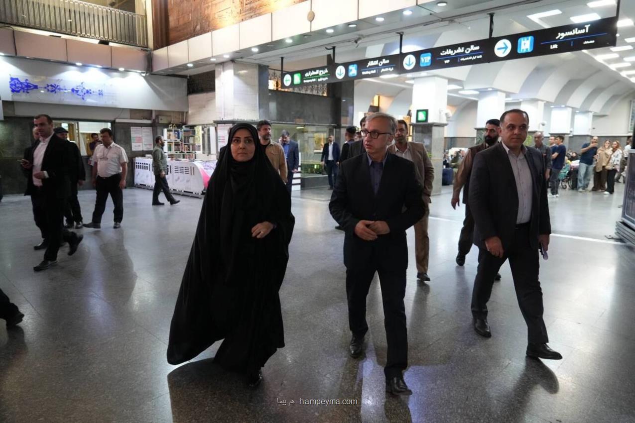 بازدید وزیر راه از نبض تپنده خطوط ریلی ایران