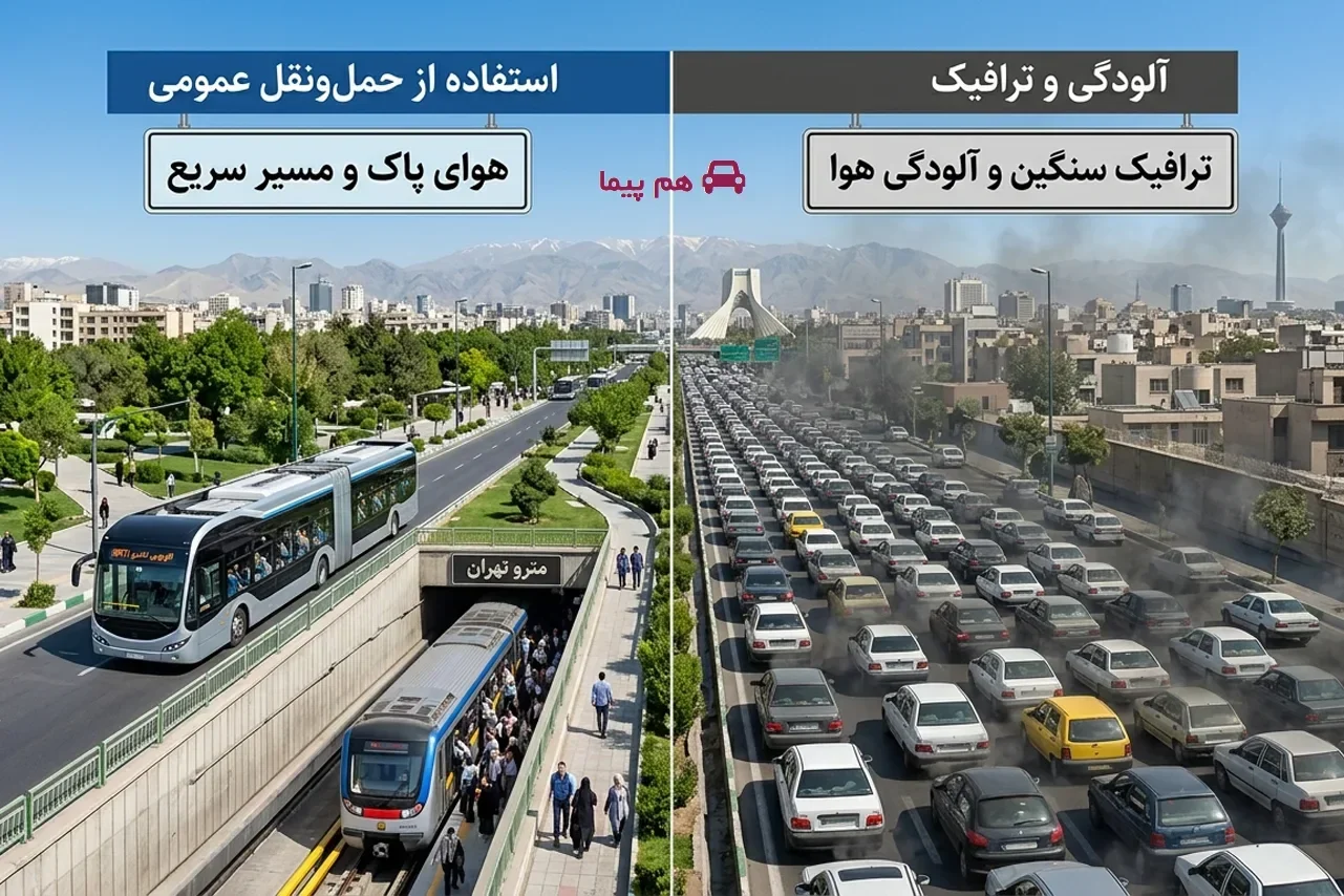 بار مالی دولت در پی طرح کاهش آلودگی با رایگان شدن حمل و نقل عمومی