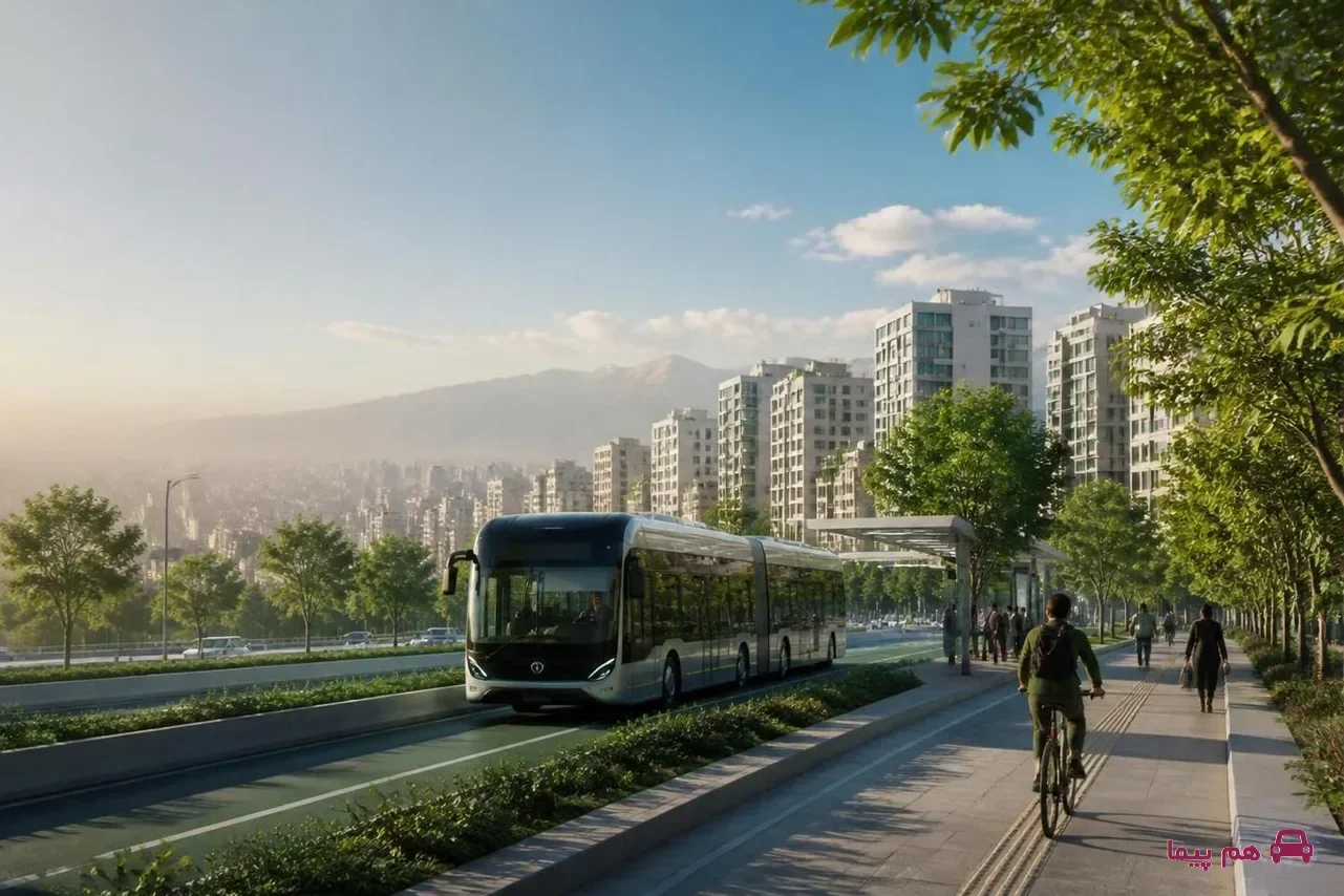 چگونه سیستم e-BRT هوای کلان شهرها را تازه می کند؟