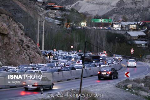 افزایش ۱۳ درصدی سفرهای جاده ای نسبت به نوروز ۹۶