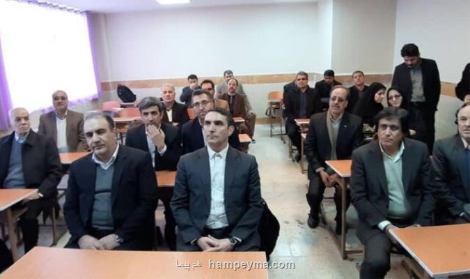 افتتاح مدرسه 12 كلاسه در خمین